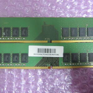 R242★SK hynix DDR4 PC4-2400T-UA2-11 8GB×2 計16GB 動作品の画像2