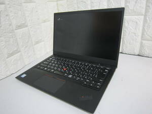 944★Lenovo ThinkPad X1 Carbon 6th Generation Core i5 8250U メモリ/8GB SSD/無 ジャンク