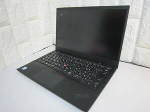 986★Lenovo ThinkPad X1 Carbon 6th Generation Core i5 8250U メモリ/8GB SSD/無 ジャンク