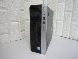 1147★HP ProDesk 400 G5 SFF Core i3 8100 HDD/無 メモリ/4GB　BIOS確認