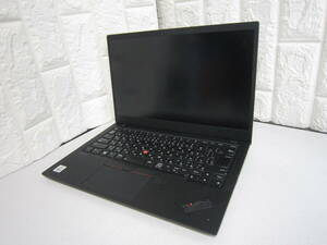 1206★Lenovo ThinkPad X1 Carbon Gen 8　Core i5 10世代 SSD/無 ジャンク