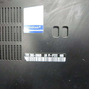 1209★Lenovo ThinkPad X1 Carbon 6th Generation Core i5 8世代 SSD/無 ジャンクの画像8