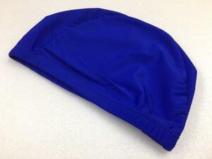 【新品】 大人 も 子供 も 使える シンプル な スイムキャップ フリーサイズ ブルー♪ 水泳帽 プール 海 夏 swi-006bl-a