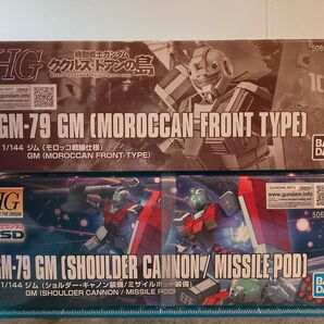 HG MSD ジム(ショルダーキャノン装備/ミサイルポッド装備) （モロッコ戦線仕様）セット　 ガンプラ プラモデル バンダイ