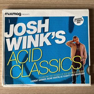 希少 DJ-MIX CD Josh Wink Acid Classics Mixmag Underground Resistance Hardfloor Plastikman Acid Eiffel Traxmen 特殊紙ジャケット仕様