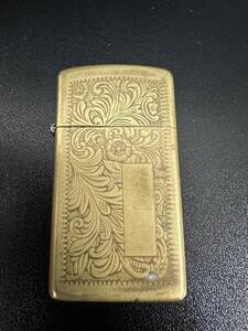 ZIPPO　ジッポライター　ミニサイズ　ゴールドカラー　着火未確認