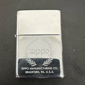 ZIPPO ジッポライター シルバーカラー ZIPPO刻印 着火未確認 の画像1