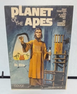 1973 ADDAR Planet of the Apes Dr.Zira 猿の惑星　ジーラ博士　プラモデル　未組立　当時物　ヴィンテージ