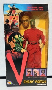 1984 LJN V ENEMY VISITOR エネミービジター　フィギュア　当時物　現状品　検品済　/ビンテージ/Super7/ソフビ/エイリアン