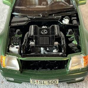 ジャンク or 部品取り！1/24 ① メルセデス・ベンツ SL-500 Mercedes-Benz 完成品 改造ベース 高級車 ビップカー ドイツ車の画像3