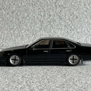 ジャンク扱いで！1/24 ① セフィーロ（CEFIRO）完成品 改造ベース ドリフト 走り屋 日産自動車 旧車 インパル ブラックの画像4