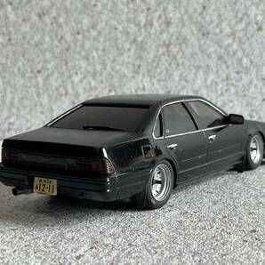 ジャンク扱いで！1/24 ① セフィーロ（CEFIRO）完成品 改造ベース ドリフト 走り屋 日産自動車 旧車 インパル ブラックの画像5