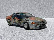 1/24　日産スカイラインGT-R　R32　完成品　峠バトル　走り屋　サーキット　オプション　パーツ取り　改造ベース　ジャンク扱いで！_画像1