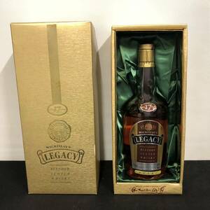 B570 あ■未開栓■ MACKINLAY'S LEGACY スコッチ ウイスキー WHISKY 17年　750ml 43%