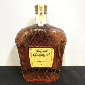 B584 あ■未開栓■ クラウンローヤル Crown Royal カナディアンウイスキー 1971 40% 1Lの画像2