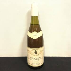 B628 あ■未開栓■ BOURGOGNE HAUTES COTES DE BEAUNE 1989