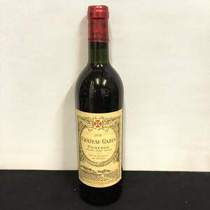 B637 あ■未開栓■ シャトー ガザン　1978 POMEROL