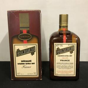 B567 あ■未開栓■ COINTREAU リキュール 40度 1L リキュール エクストラ ドライの画像1