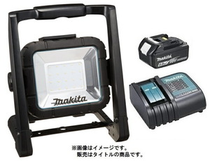 マキタ 充電式LEDスタンドライト ML805+バッテリBL1860B+充電器DC18SD付 LEDライト AC100V/14.4V/18V対応 makita オリジナルセット品
