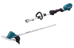 在 マキタ 充電式草刈機 MUR191LDZ ループハンドル 分割棹 本体+チップソー付 18V対応 makita 大型商品 セット品バラシ