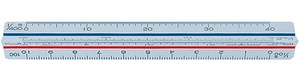 ゆうパケ可 シンワ 三角スケール 10cm A-10 JIS 70777 サイズ120x(16x16x16)mm 。