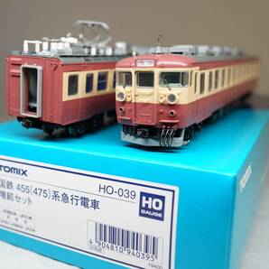TOMIX HO-039 国鉄455(475)系急行電車増結セット① トミックスの画像1