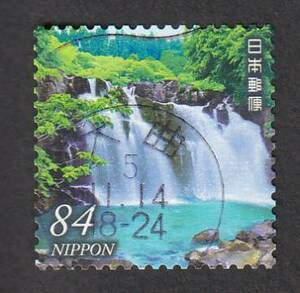使用済み切手満月印　自然の風景　3集　大曲