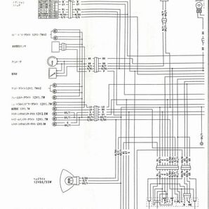 #1499/ZEPHYR1100/カワサキ.サービスマニュアル/配線図/1992年/ZR1100-A1/ZRT10A/送料無料おてがる配送./追跡可能/匿名配送/正規品の画像7