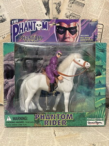 ☆1990年代/ザ・ファントム/フィギュア/即決ビンテージUSA/レア/映画/The Phantom/Action Figure(Phantom Rider/MIB) MO-233