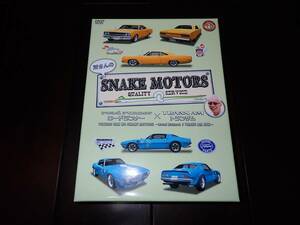 4 * превосходный товар как новый DVD место san. SNAKE MOTORS ~ Roadrunner / Trans Am сборник ~ * Setagaya основа Tokoro George 