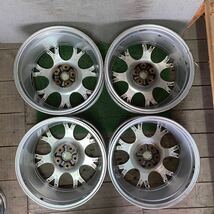 アルファロメオ純正ホイール 18インチ 18×8J OFF;+41 PCD;112-5H ハブ径;約63mm 傷あり、ガリ傷あり、サビあり 4本 _画像9