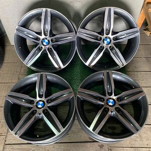 BMW純正ホイール 17インチ 17×7.5J OFF:+43 PCD;120-5H ハブ径;約72mm 傷あり、ガリ傷あり、サビあり 4本 