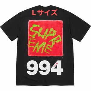 Supreme Paint Tee 黒 ブラック Lサイズ 24SS シュプリーム