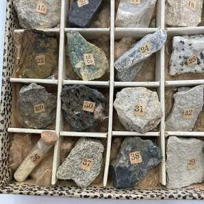 TA★1円～ 保管品 高中学校鑛物教材 地下資源の研究 日本地下資源研究所 鉱石 石 42種類の画像4