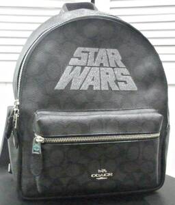 ▲COACH☆STAR WARS☆バッグ☆リュック☆コーチ＆スターウォーズ☆美品☆ブラック系☆服飾小物☆管41262093