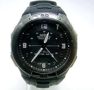 ◎3008 CASIO WAVE CEPTOR ILLUMINATOR WORLD TIME WVA-470 タフソーラー 管04076