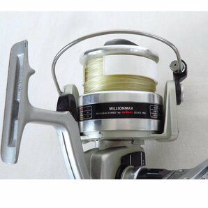 1円【ジャンク】Daiwa ダイワ/スピニングリール MILLION MAX 7000＆9000 2点セット/81の画像6