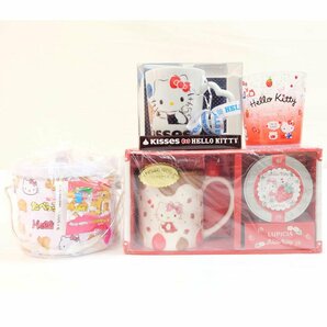 1円【美品】SANRIO サンリオ/キティ グッズ 23点セット ラッキーバッグ マグカップ 等/HELLO KITTY/71の画像6