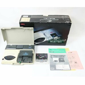 1円【ジャンク】NEC エヌイーシー/PCエンジンセット/コアグラフィックス CD-ROM SYSTEM/65の画像2