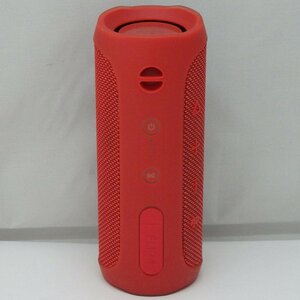 1 jpy [ superior article ] JBL/FLIP4 portable Bluetooth speaker body only red / operation verification settled /41