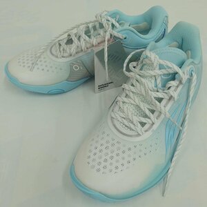 【美品】LI-NING リーニン/バスケットボールシューズ/25cm/ブルー/82