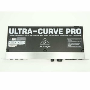 1円【ジャンク】BEHRINGER ベリンガー/マスタリングプロセッサ ULTRA-CURVE PRO/DEQ2496/75の画像5