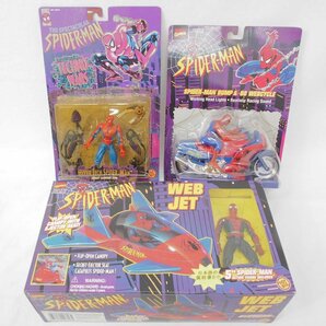 1円【一般中古】TOYBIZ トイビズ/スパイダーマン 海外アメコミおもちゃ3点セット MARVEL COMICS 未開封品/78の画像1