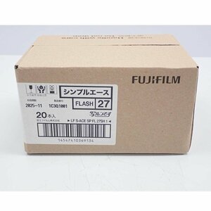 1円【未使用】FUJIFILM フジフィルム/写ルンです　20本入り　シンプルエースフラッシュ27/62