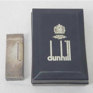 1円【ジャンク】dunhill ダンヒル/ローラーガスライター/シルバー/78