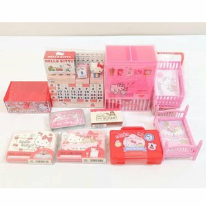 1円【美品】SANRIO ハローキティ グッズ 84点セット カレンダー ペンスタンド ふせん マグネット 等/HELLO KITTY/71の画像2