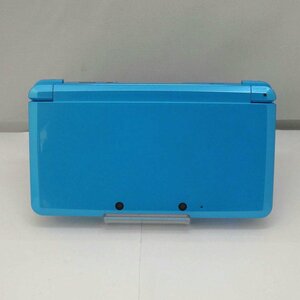 1円【美品】NINTENDO 任天堂/ニンテンドー3DS ライトブルー 動作確認済 本体のみ 初期化済/CTR-001/41