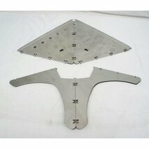 1円【一般中古】tent-Mark DESIGNS テンマクデザイン/FLAT BOMFIRE STAND/フラット焚火台 Mサイズ/TM-910125/05_画像4