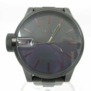 1 jpy [ Junk ]NIXON Nixon /THE CHRONICLE/ men's clock /06