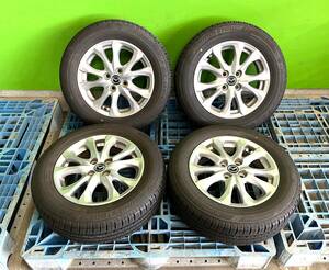 ★マツダ★ DJ3FS デミオ 純正アルミホイール&夏タイヤ4本セット GENUINE ALLOY WHEELS & SUMMER TIRES SET(4pcs) FOR MAZDA DEMIO 